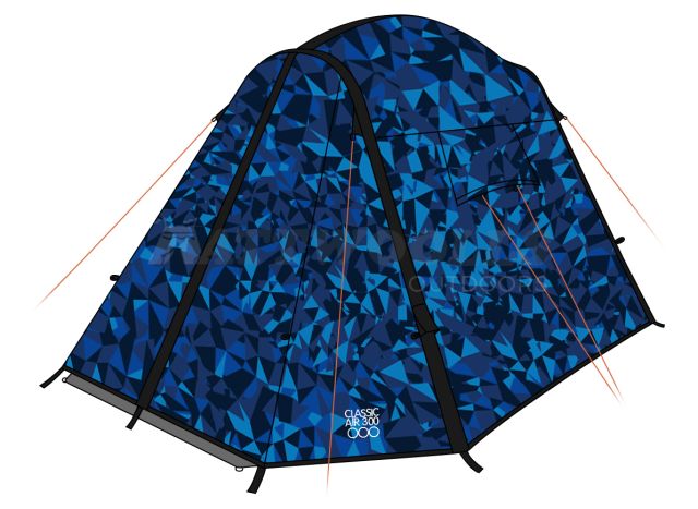Vango Classic Air 300 Airbeam Tent 2026 - Geo Pattern