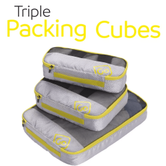 Go Travel Triple Packing Cubes