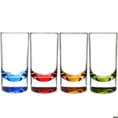 Coloured Tumblers Pack of 4