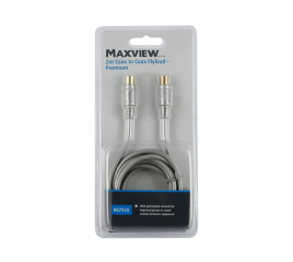 Maxview Coax to Coax Gold Plated Flylead - 10m