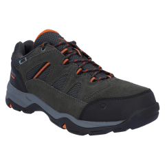 Hi-Tec Mens Bandera Low Shoe - Charcoal / Orange