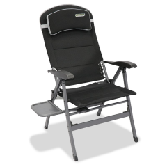 Quest Vienna Pro Comfort Chair Black with Side Table
