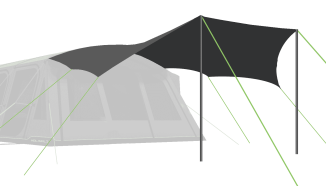 Holawild Machu Picchu Sun Sail Canopy
