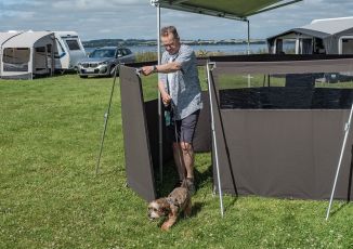 Telta Windbreak - Swing Door