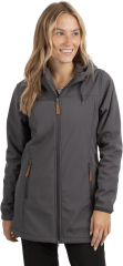 Trespass Kristen Softshell Jacket - Carbon Grey